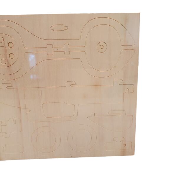 Woodcraft Construction Vintage Car Kit Auburn 851 Speedster SC P018 Model Car Ki - Picture 9 of 10